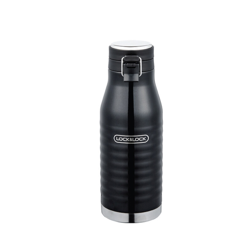 Bình Giữ Nhiệt LocknLock Wave Bottle 600ml - Màu Đen - LHC4150BLK